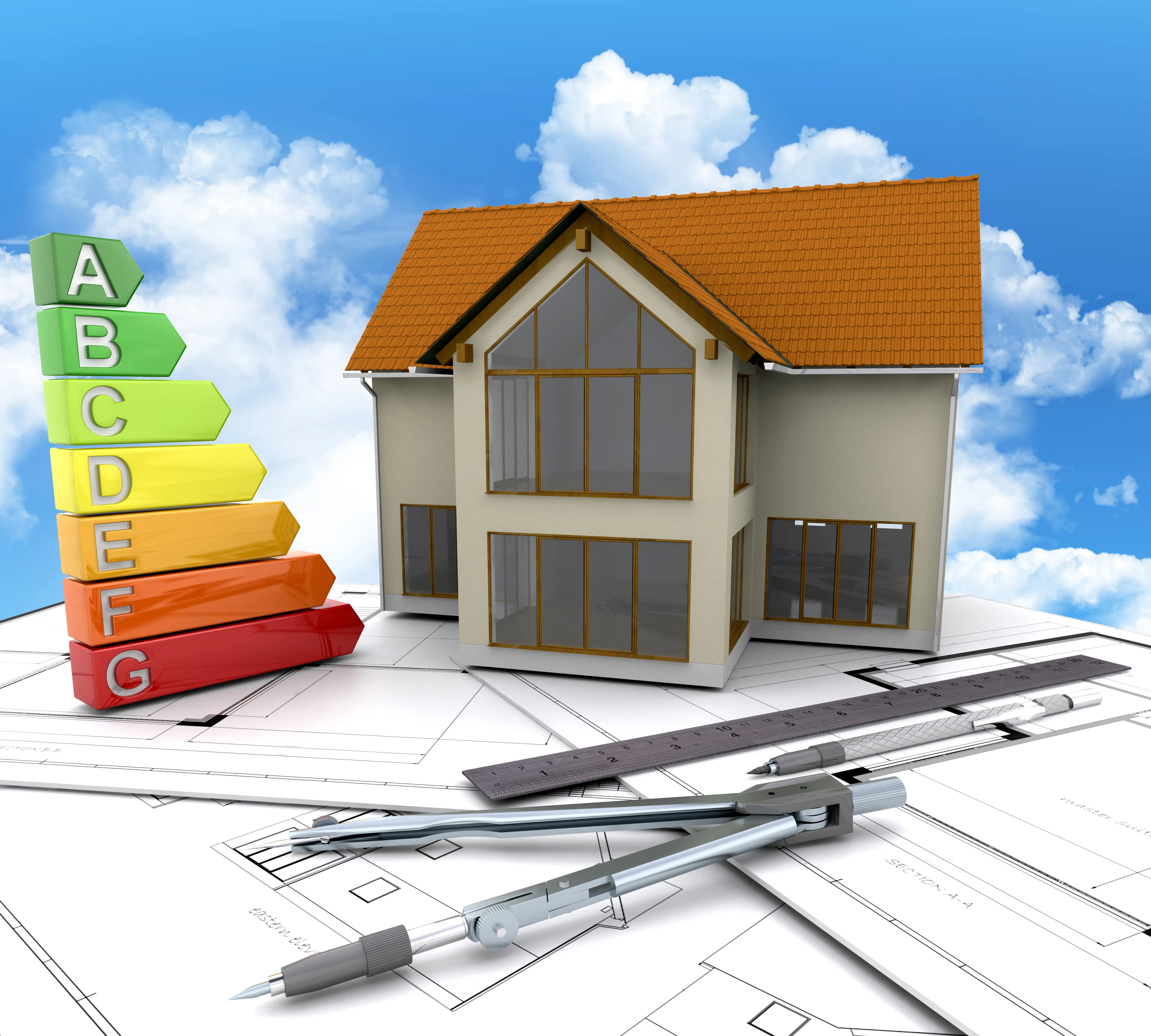 Estudio de eficiencia energética para una vivienda